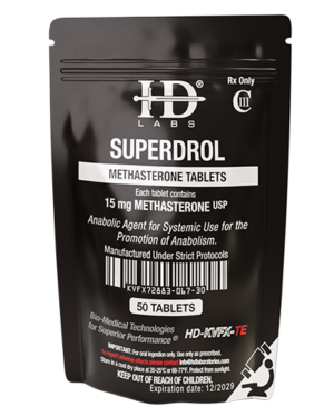 HD Labs Superdrol 15mg